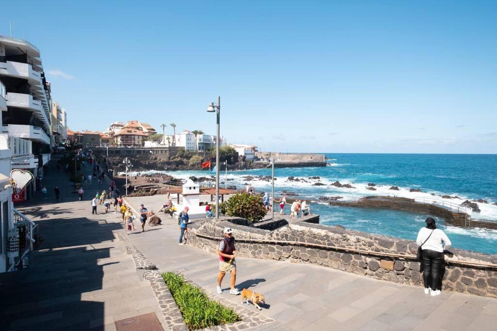 Apartment With Balcony And Swimming Pool Puerto de la Cruz  Exteriör bild
