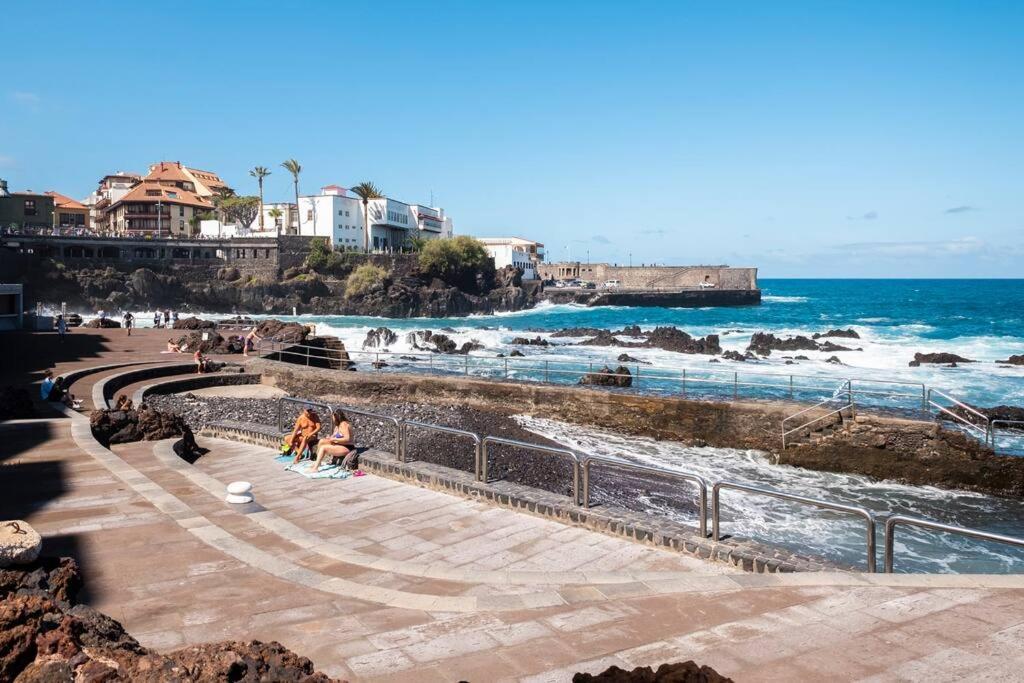 Apartment With Balcony And Swimming Pool Puerto de la Cruz  Exteriör bild